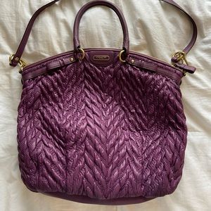 Coach nylon hobo purse